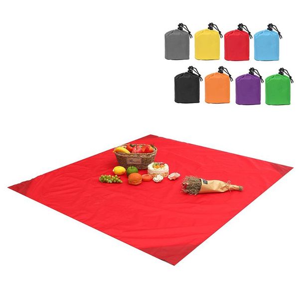 

folding beach mat outdoor activities mat foldable beach blanket great for family camping picnic hiking travelling bluepicnic