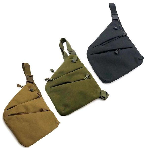 

outdoor muti-functional chest bag anti-theft sports storage shoulder bag