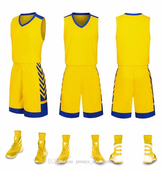 

discount men training basketball sets with shorts uniforms reversible basketball jerseys for that home and away look kits sports 44-43, Black;red