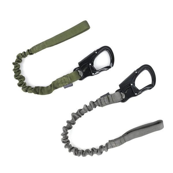 

outdoor od / fg 2291 safety personal retention lanyard tactical metal d type buckle hook