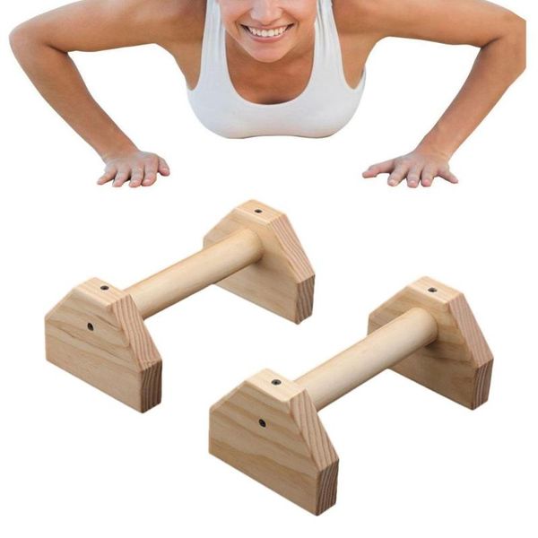 

2 push-ups wooden push-ups single and double handle inverted stand double pole ladies men portable fitness equipment
