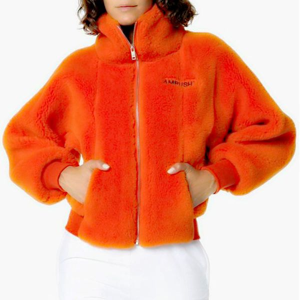 

19fw ambush wool jacket letter logo coats men women couple fashion street black orange solid winter warm ab outerwear new fashion