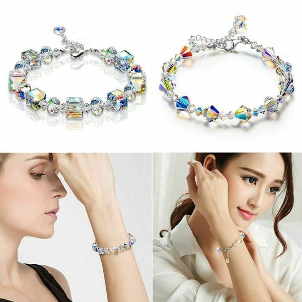 

bangle hand chains fashion silver bracelet mens bracelets gift luxury accessories zircons, Golden;silver