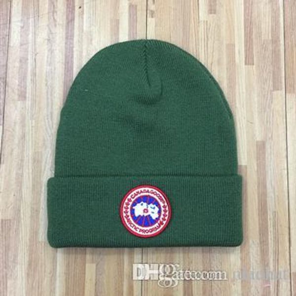 

ot Зима унисекс бренд CANADA BEANIE мужская вязаная шапка классические спортивные тюбет