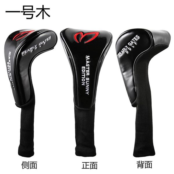 

гольф-клубы вудской headcovers set 1 # 3 # 5 # драйвер крышка головки красный черный