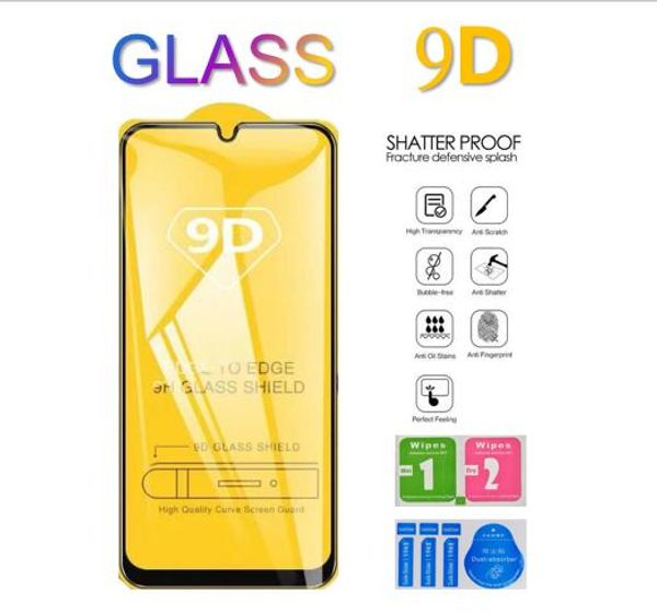 

9d tempered glass 9h curved clear film explosion-proof screen protector for samsung galaxy a90 a70 a80 s a51 a71 a91 m30 m40 m50