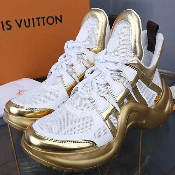 

luxury designer 2020 new couples' leather casual sneakers