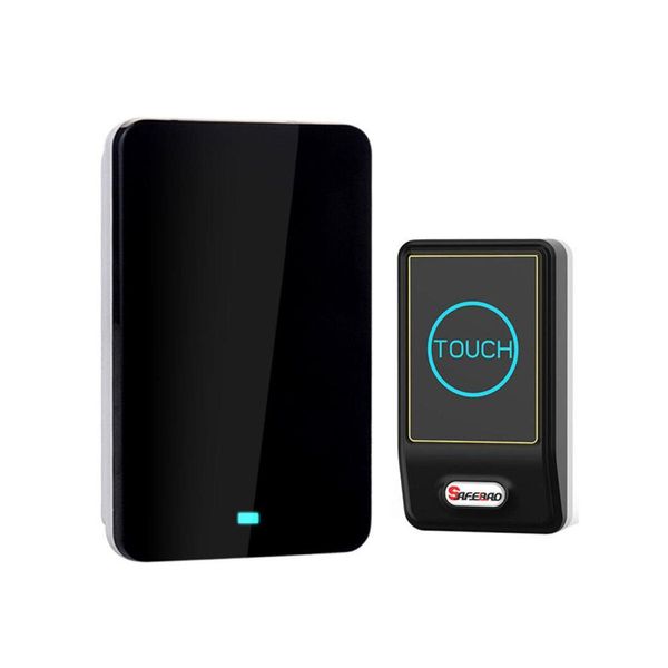 

waterproof home wireless doorbell touch gate security entry sensor front entry - au plug
