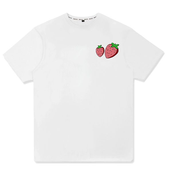 

клубнично футболка оригинальность подростков небольшой свежий ulzzang джокер прекрасный хай-стрит одежда молодежи женщина, White