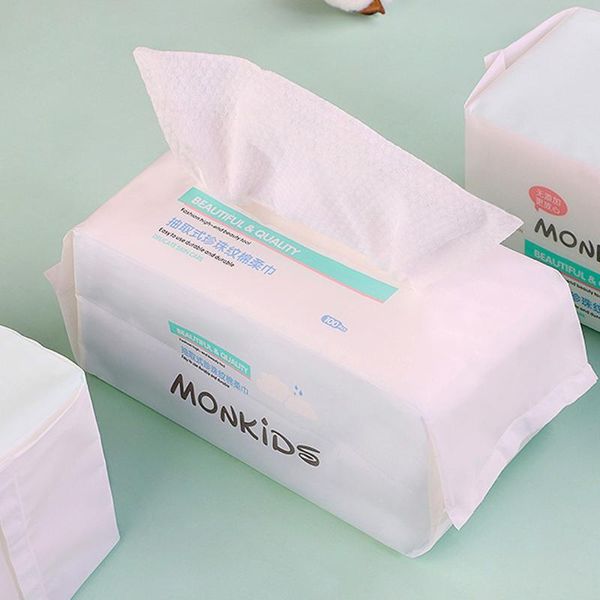 

лицевая чистая децимация одноразовая мочалка 100 шт. хлопок косметическое полотенце ткань для ванны папье toaletowy wc papier