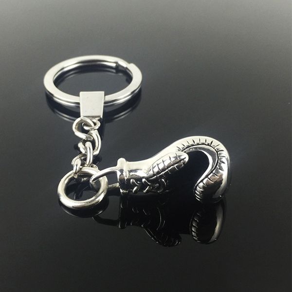

metal boxing glove keyring gift car key chain key ring pendant keyfob optimal jewelry gift, Silver
