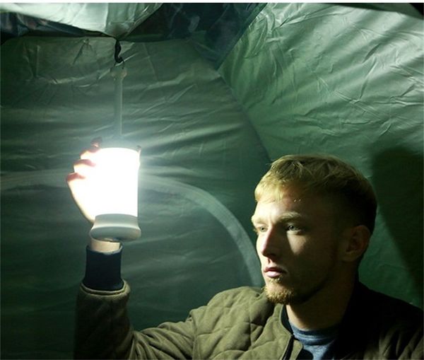 

led portable lanterns usb charging multi function travel lights strong magnetism vehicle maintenance camping lamp outdoor tent 47hq n1
