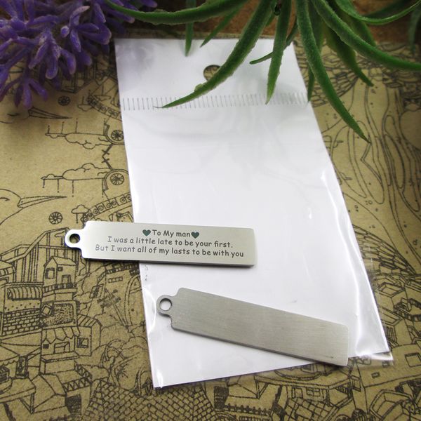 

40pcs--"but i want all of my lasts to be"stainless steel charms more style for choosing diy charms pendants for necklace, Bronze;silver