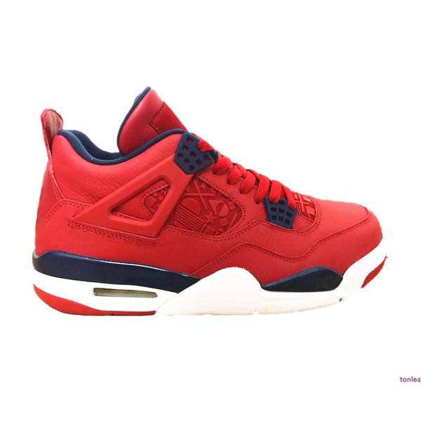 

4 fiba red 4s basketball shoes factory version mens new 2019 sneakers with