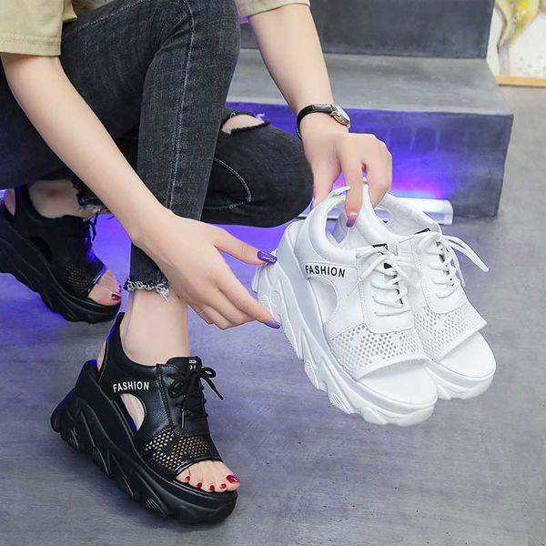 

sandals cross-shoes with heel fashion womens shoes 2021 all-match high heels straps suit female beige open toe increasing, Black