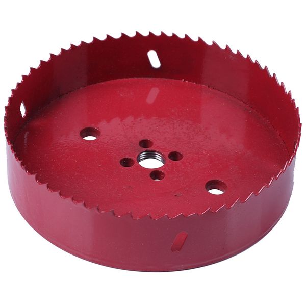 

150mm diameter bimetal hole saw wood alloy iron cutter