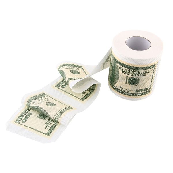 

donald trump $100 dollar humour toilet paper bill paper roll novelty gag gift funny