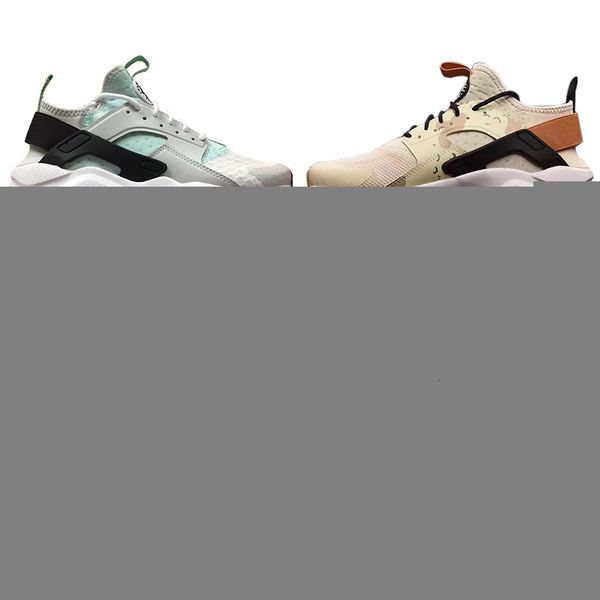 

4 1 0 fashion huarache iv . running khaki mint green triple black white red yellow women mens trainers sneakers outdoor shoes