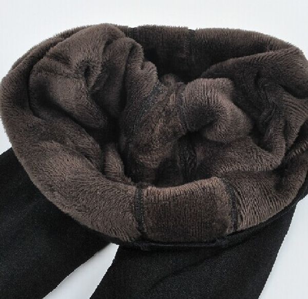 

Bohocotol Elastic Plus Velvet Women 'S Autumn And Winter High Waist Skin Color Incarcerators Legging Trousers Thickening Step One