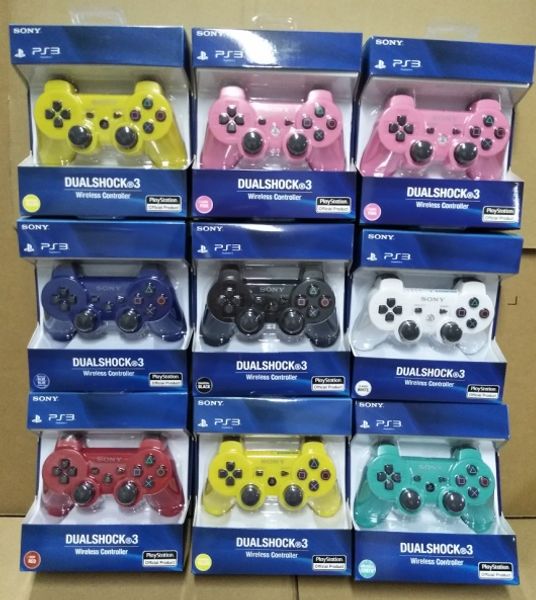 

Dhl wirele bluetooth joy tick for p 3 controler control joy tick gamepad for p 3 controller game with retail box with logo