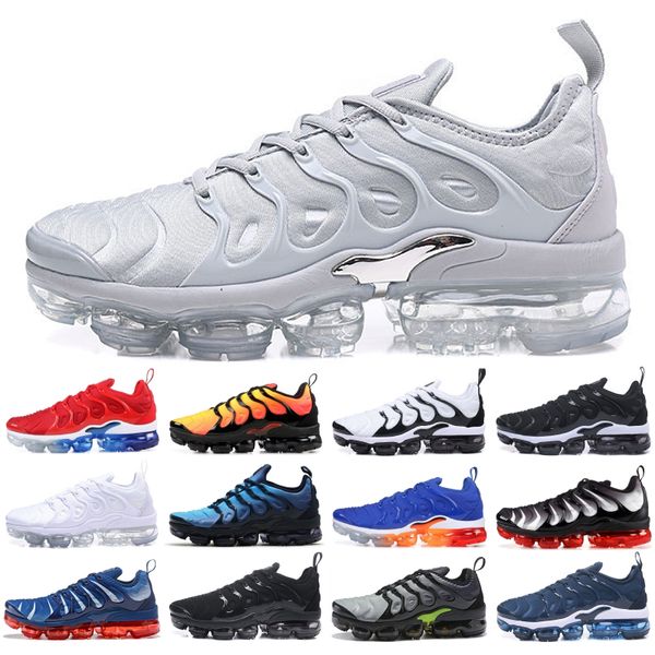 

Tn plu men running hoe wolf grey un et ultra white black triple black de igner brand port neaker u 5 5 11