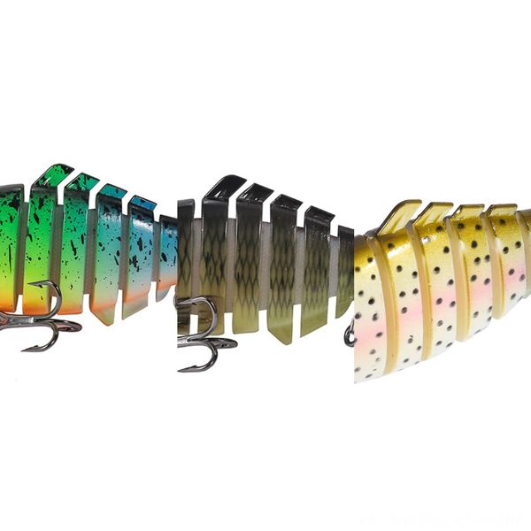 

jbaza realistic submersible lead soft bait 5 bait freshwater seawater general body 10cm15g luya color fishhook bait