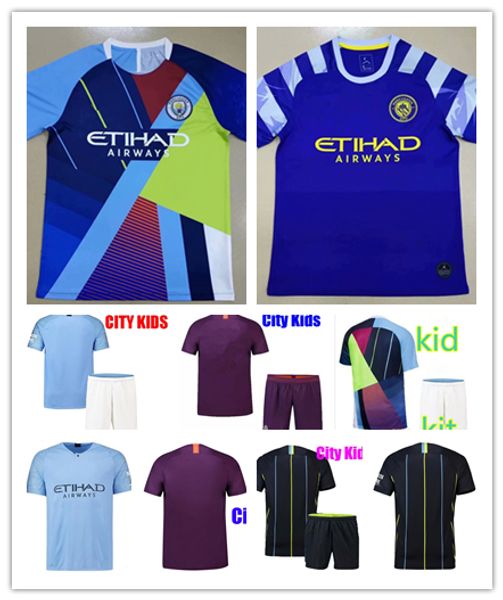 

New manche ter celebration ma hup kid kit occer jer ey 19 20 men kun aguero home away 2018 terling city men mahrez de bruyne g je u