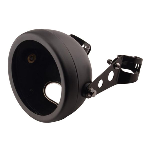 

5.75 inch motorcycle headlight housing bucket for harley cruisers choppers (black