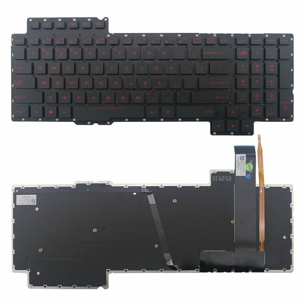 

for asus rog g752 g752v pc english layout keyboard