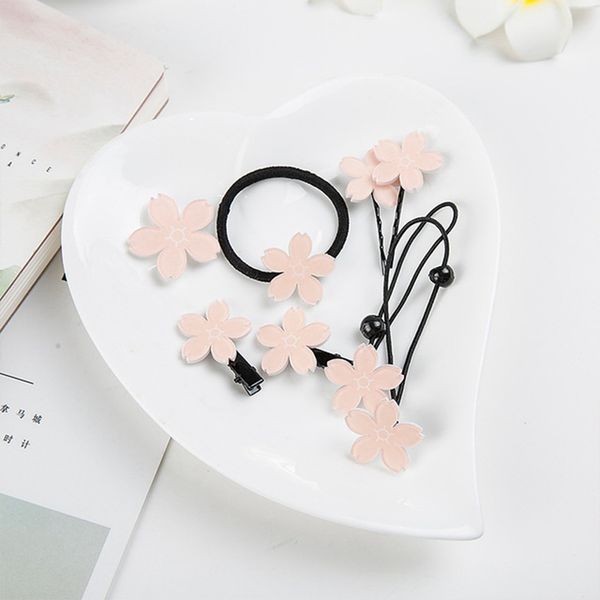 

Cute cherry blo om girl hair ring hairpin tiara mall fre h girl hair ornament cherry blo om brooch hair clip vva292