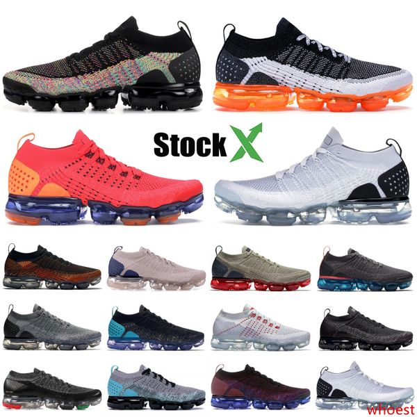 

fly 2.0 running shoes triple black white cny safari mens designer sneakers oreo thunder grey knite designer shoes