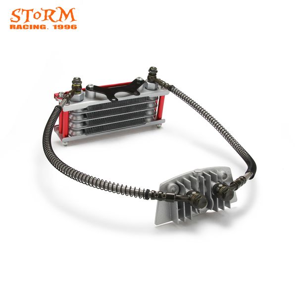

motorcycle engine oil cooler radiator for loncin zongshen lifan shineray yinxiang kayo bosuer xmoto 50cc 70cc 90cc 110cc