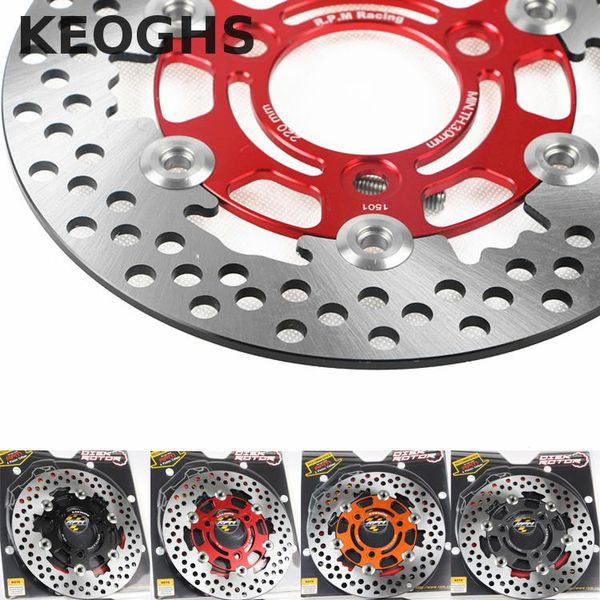 

keoghs electric motorcycle brake disk/disc 200mm 220mm 260mm floating 57mm 70mm for yamaha scooter rsz jog force bws modify