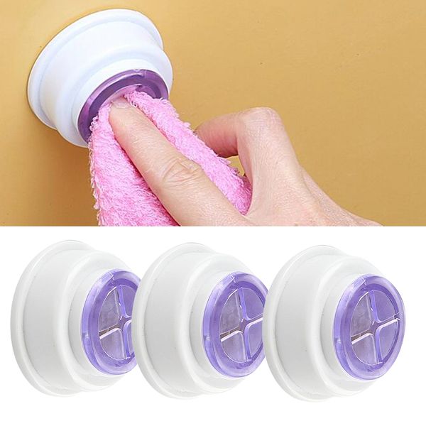 

3x bathroom hand towels holder dishcloth duster cloth hanger hook