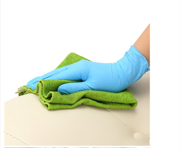 

nitrile gloves blue 100pcs/lot grade waterproof allergy disposable work safety gloves nitrile mechanic
