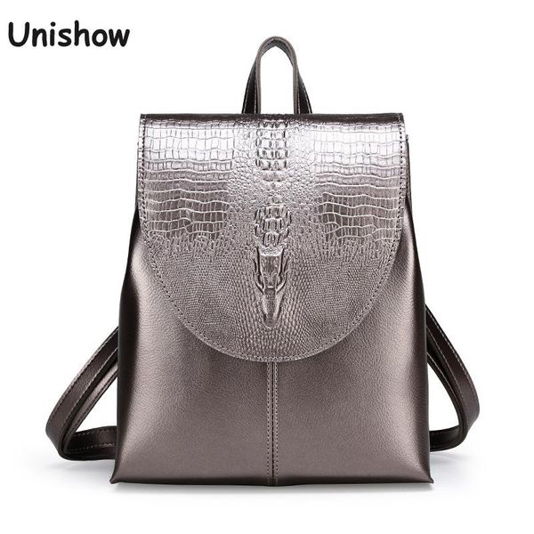 

мода крокодил шаблон рюкзак женщины бренд дизайнер сумка женская сумка pu кожаный женский дорожный рюкзак небольшой