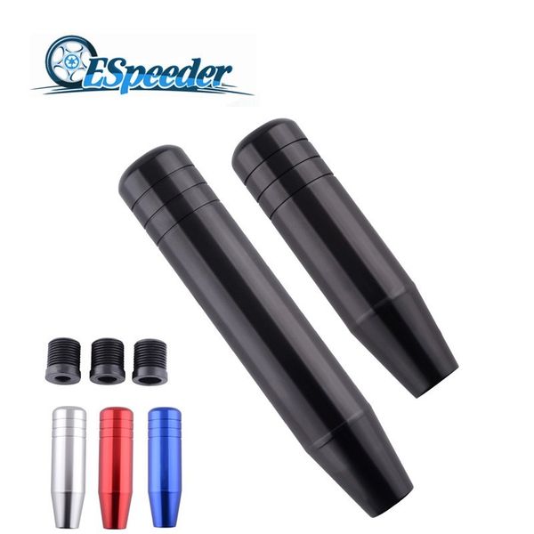 

espeeder car universal gear shift knob 13/18cm racing shifter handle lever stick mt gear stick knob for jdm