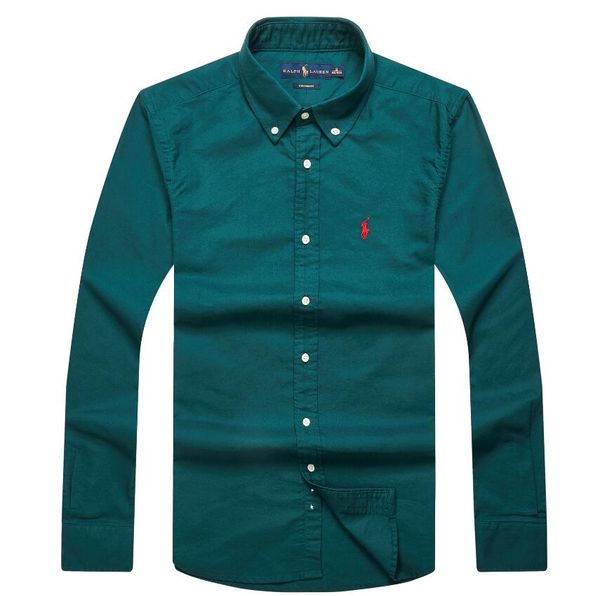 

с длинными рукавами к 2020 году новых осенью и зимой мужская рубашка хлопок чистый свободного покроя poloshirt мода оксфорд рубашка социальн, White;black