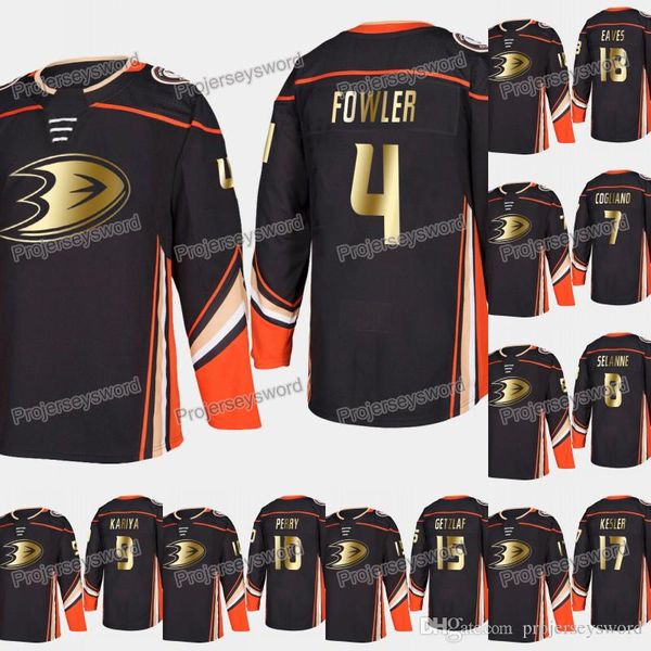

Anaheim Ducks Cam Fowler 2019 Gold Limited Jersey Andrew Cogliano Teemu Selanne Paul Kariya Corey Perry Ryan Getzlaf Ryan Kesler Jerseys