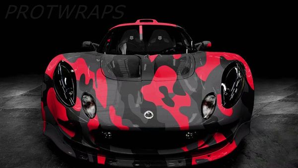 Impressionante grande Balck Camo Vinil de Balck para Envoltório de Carro com Bolha de Ar Livre Impresso / Pintado Camuflagem Autocolantes de Envolvimentos de Carro 1.52x30m