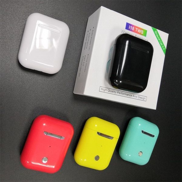 

200pc i18 tw touch wirele earbud double v5 0 bluetooth headphone ture tereo earphone wirele head et earbud with touch contr