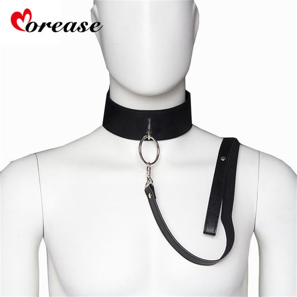 

couples bondage slave c18112701 leash neck dog and leather collar erotic harness fetsih games toys for collar woman men b piva