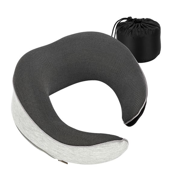 

Functional Neck Pillow SN-FC583 Hook and Loop Fastener Grey