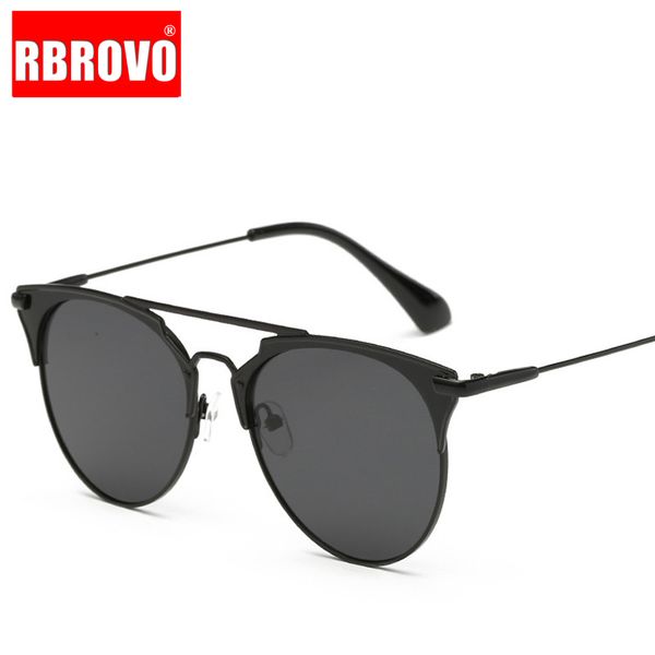 

rbrovo 2020 vintage sunglasses brand designer glasses women metal luxury candies lens ladies outdoor travel, White;black