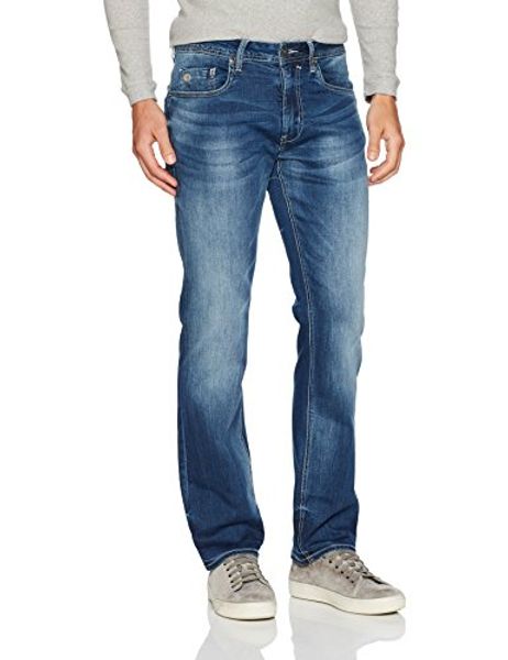 

buffalo david bitton men's evan-x slim straight fit denim jean, Blue