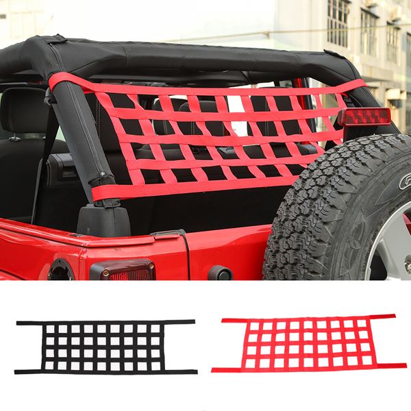 

car multifunction sunshade, roof trunk mesh sun for jeep wrangler jl jk tj 1997+ car exterior accessories