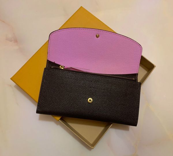 

2019 бесплатный shpping оптовая красные днища леди длинный кошелек многоцветный дизайнер кошелек для монет держатель карты оригинальная коро, Red;black