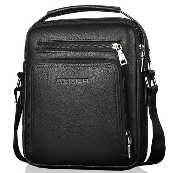 

casual men crossbody bags pu leather messenger bag designer men handbag male shoulder bags wbs502