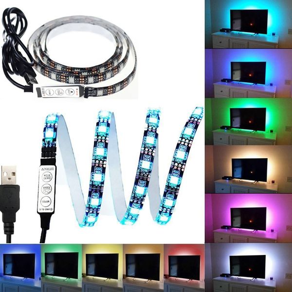 

kwb 5v tv bias light usb светодиодная лента 1pc