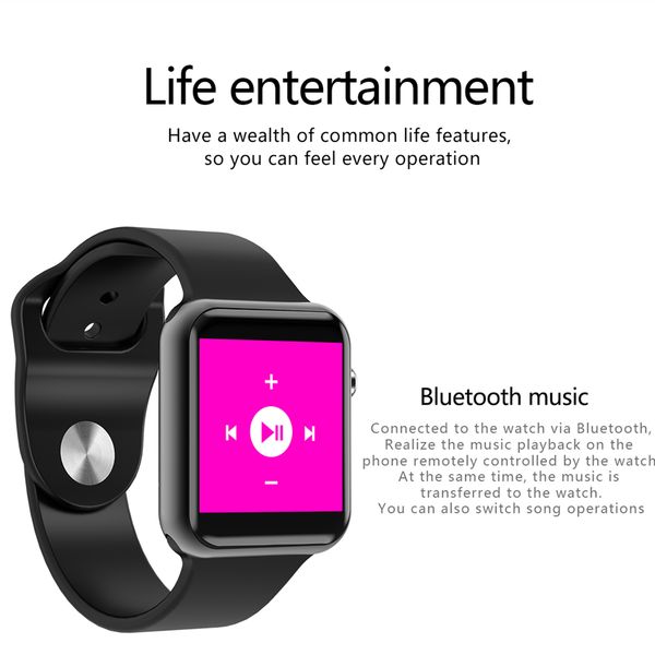 

Profe ional en or bluetooth mart port watch wirele charging with package